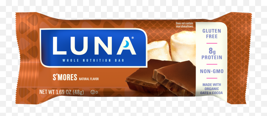 White Chocolate Macadamia Flavor Shop Gluten Free Luna - Luna Bar Peppermint Chocolate Emoji,Chocolate Substitute For Emotions