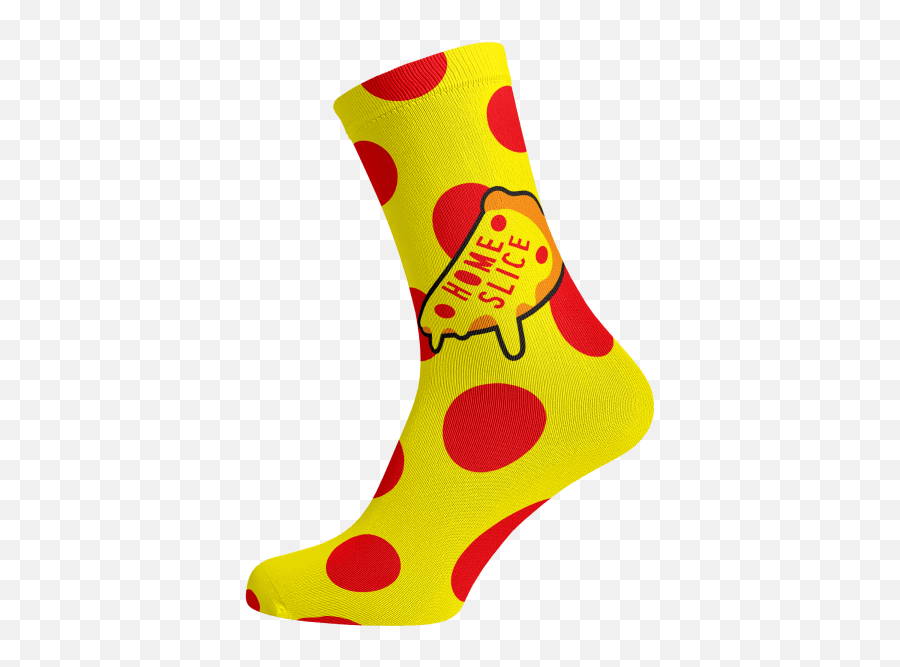 Sock Atomica Food Socks - Dot Emoji,Emoji Art Socks