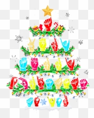 Funny Asl Christmas Tree Sign Language Xmas Deaf Pride Gift - For Holiday Emoji,Sign Language Emotions Poster To Print