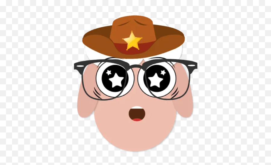Abigail By Abigail - Sticker Maker For Whatsapp Emoji,Christmas Cowboy Emoji