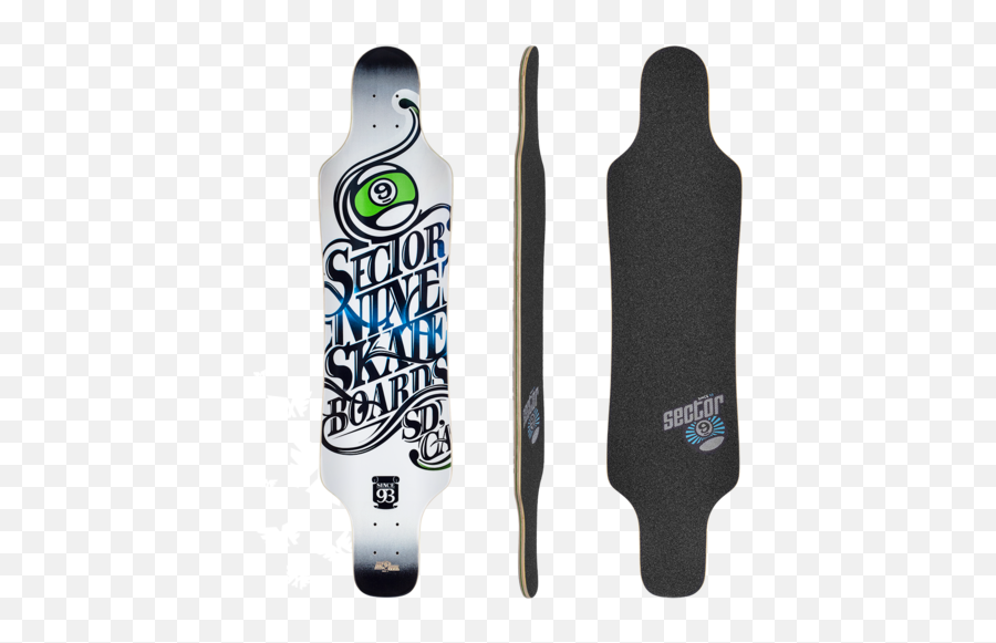 Sector 9 Mini Shaka Freeride Longboard Custom Complete Emoji,Facebook Emoticons Shaka