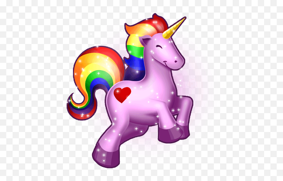 Animated Unicorn Unicorn - Unicorn Clipart Gif Emoji,Unicorn Emoji Costume