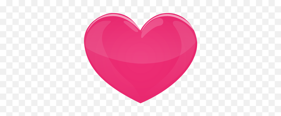 Pink Heart - Girly Emoji,Stencil Heart Emoji
