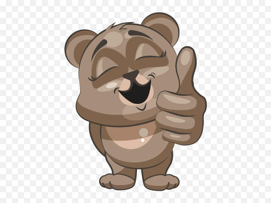 Cuddlebug Teddy Bear Emoji - Stickers By Sumair Jawaid,Bear Emoji Discord