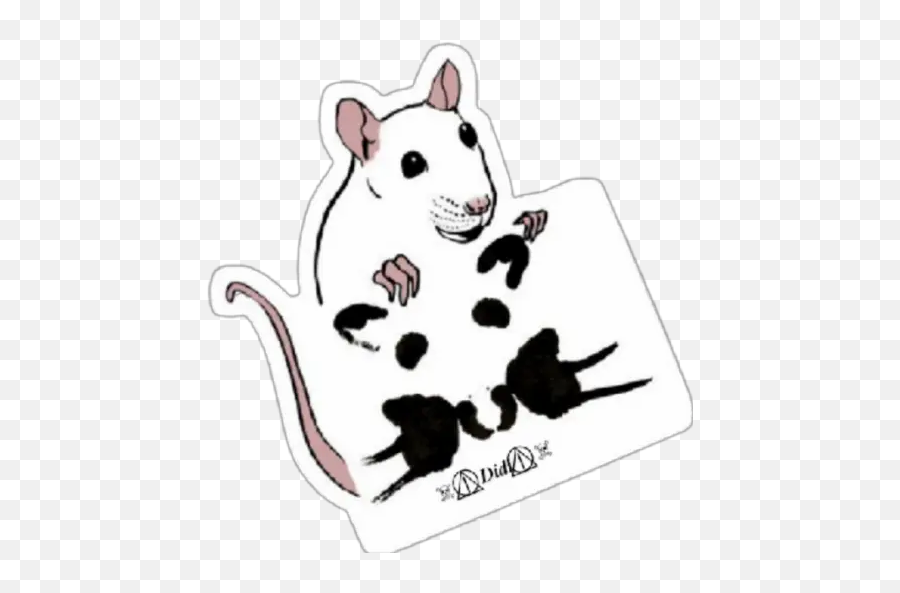 Sticker Maker - Ps Emoji,White Rat Emoji