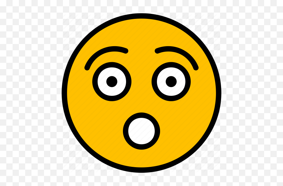 Emoji Face Smiley Emoticon Surprised Icon - Download On Iconfinder Happy,Democrat Emoji