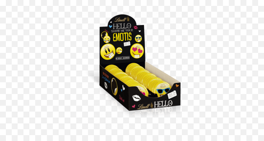 Lindt Hello Emoticons Chocolate 30g - Emotics Lindt Emoji,Chocolate Emoticons