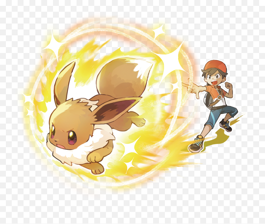 Boy Chase And Eevee Render Let - Pokemon Pikachu Vs Eevee Emoji,Eevee Emoji
