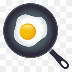 Emoji Fried Egg Kitchen To Copy - Pan,Egg Emoji