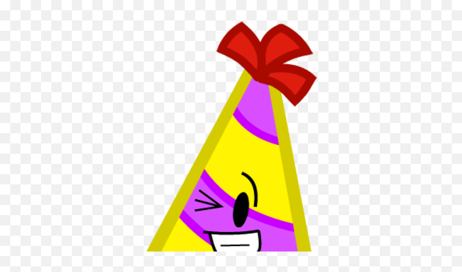 Party Hat Brawl Of The Objects Wiki Fandom - Vertical Emoji,Party Emoticon Text