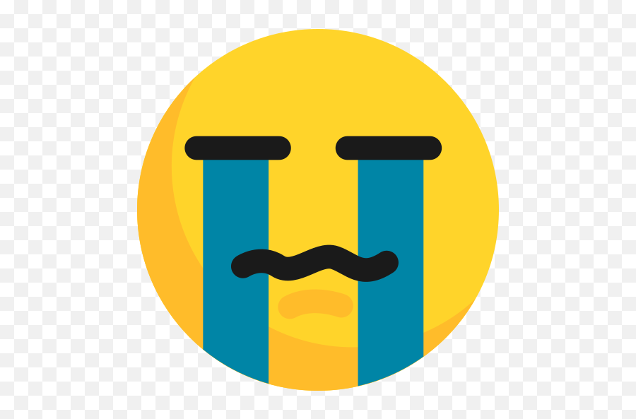 Cry Emoticon Emotion Face Sad Free - Profil Wa Emot Sedih Emoji,Crying Emoticon