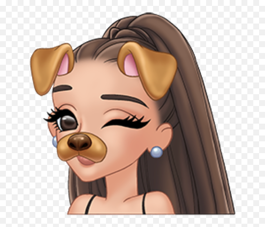 See More About Ariana Grande Ariana - Cute Ariana Grande Cartoon Emoji,Ariana Grande White Heart Emoji