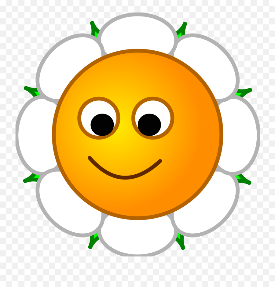 Smirc - Happy Emoji,Daisy Emoticon