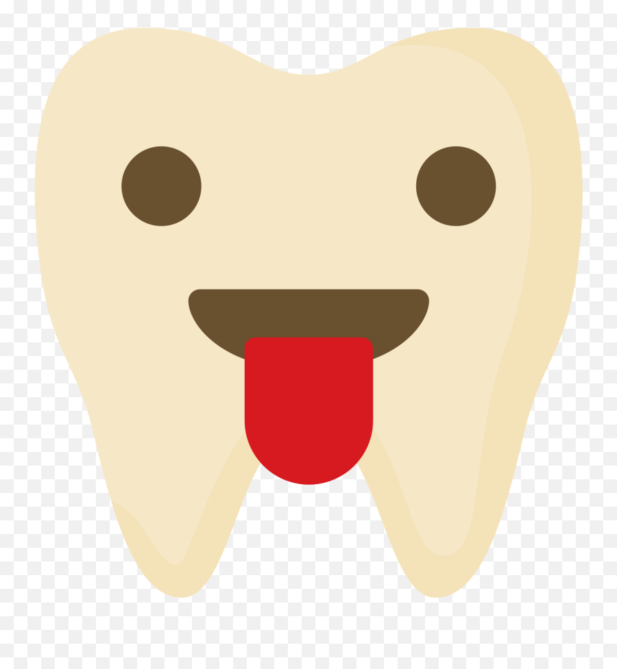 Free Emoji Tooth Tounge Png With - Emoji Diente Png,Teeth Emoji