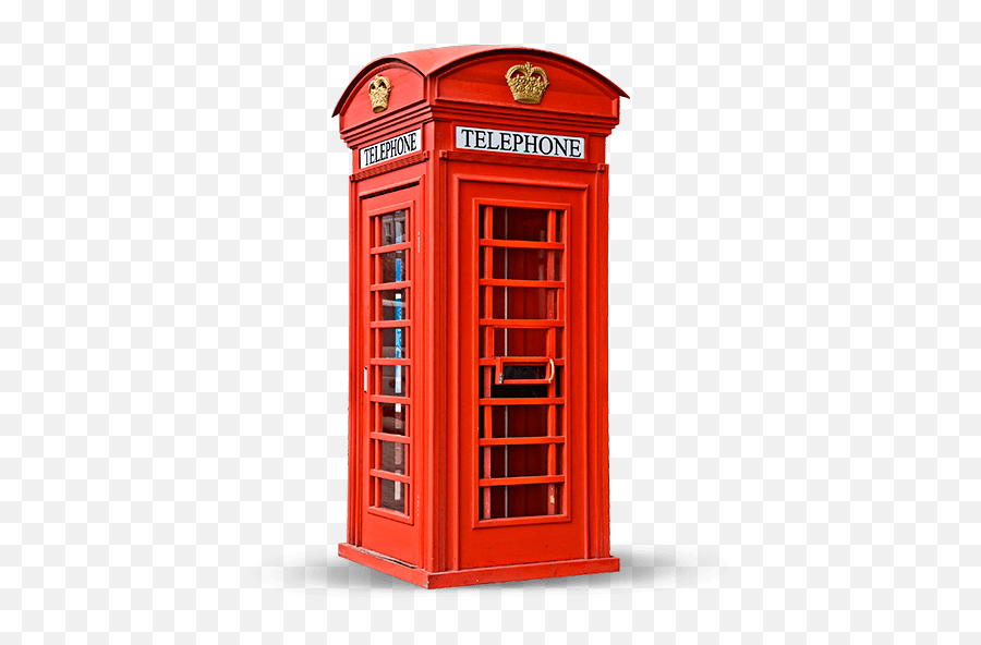 Download Free Png Vintage - Phonebooth Dlpngcom Great Britain Emoji,Phone Booth Emoji