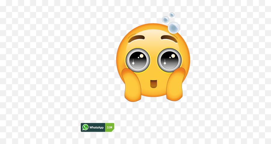 Aufgeregtem Lachen Und Roten Wangen - Schmollmund Smiley Emoji,Kussmund Emoticon