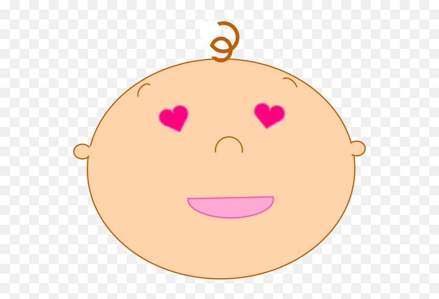 Loving Baby Clip Art At Clkercom - Vector Clip Art Online Happy Emoji,Loving Emoticon