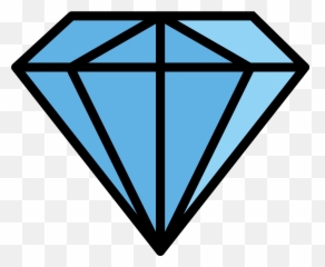 Gem Stone Emoji Clipart - Diamante Icono,Stone Face Emoji