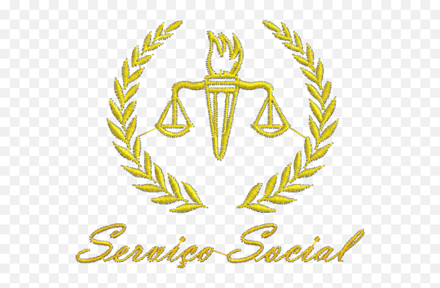 Matriz De Bordado Simbolo De Serviço Social - Caesar Casino Logo Emoji,Emoticons De.mergulhador