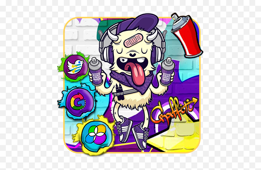 Graffiti Animal Themes U0026 Live Wallpapers - Google Play Sticker De Grafity Para Imprimir Emoji,Wwe Emoji Free