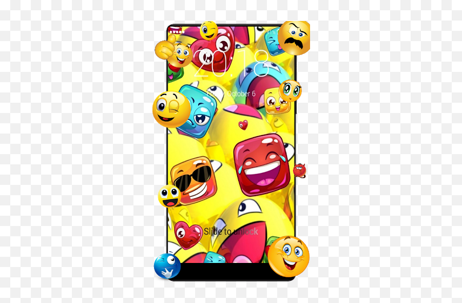 Download Smiles Lock Screen Wallpaper Apk Full Apksfullcom - Senyum Emoji,Emoji Lock Screens