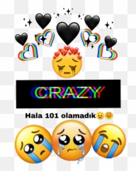Hala U0026 Similar Hashtags Picsart - Mentahan Stiker Tanduk Love Picsart Emoji,Atma Emoticon