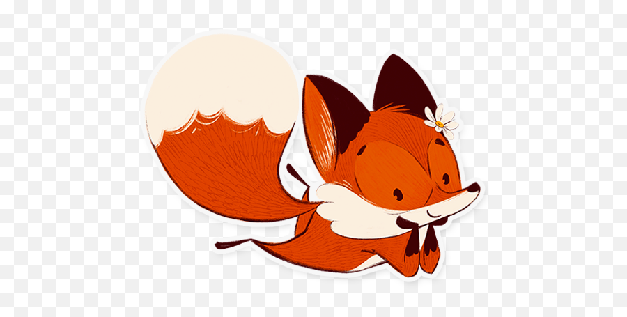 Autumn Stickerpack With Fox - Fictional Character Emoji,Transparent Autumn Emojis