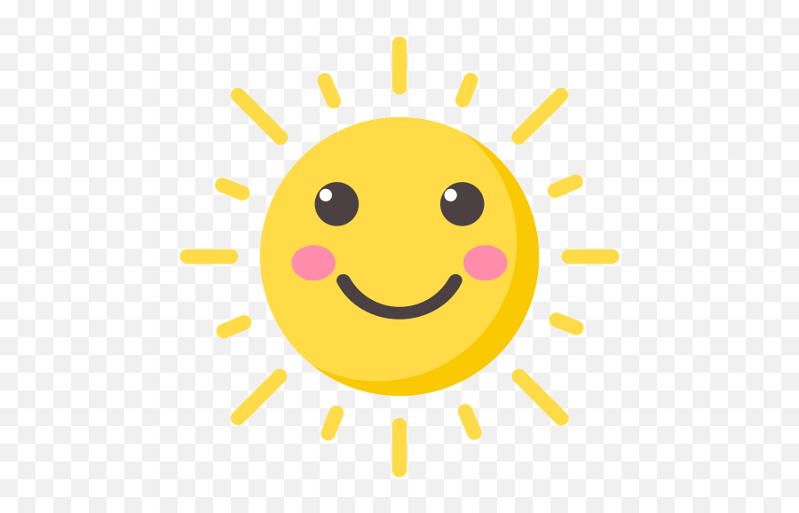 Sun Free Icon Of Summer Icons - Sunny Emoji,Emoticons For Sunshine