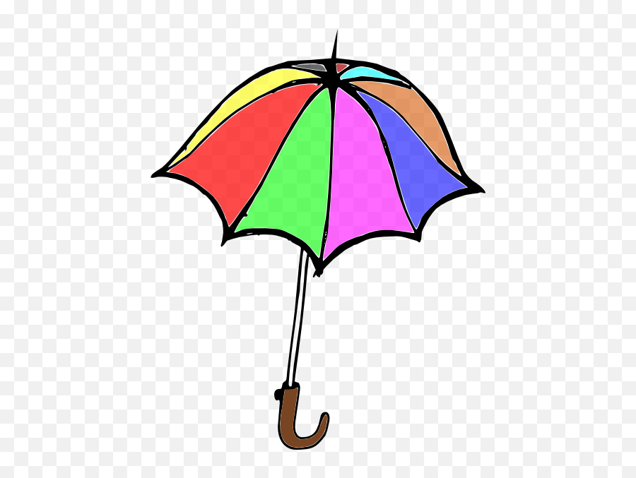 Green Umbrella Clip Art High Quality Clip Art Clipartwiz 3 - Umbrella Clker Emoji,Umbrella Emoji