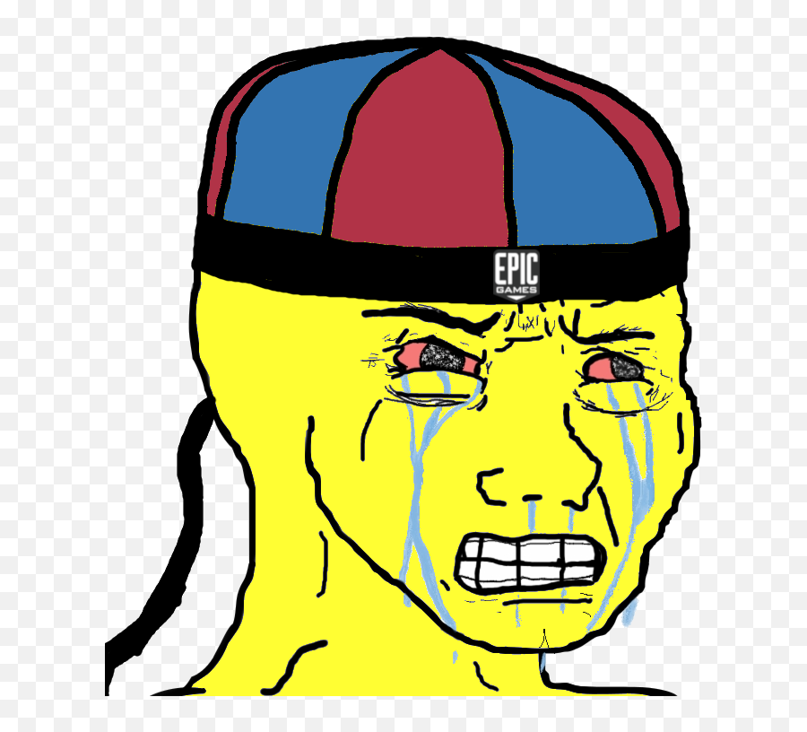 View Samegoogleiqdbsaucenao Epic Wojak - Crying Man Indonesian Wojak Emoji,Crying Man Heart Emoji Meme