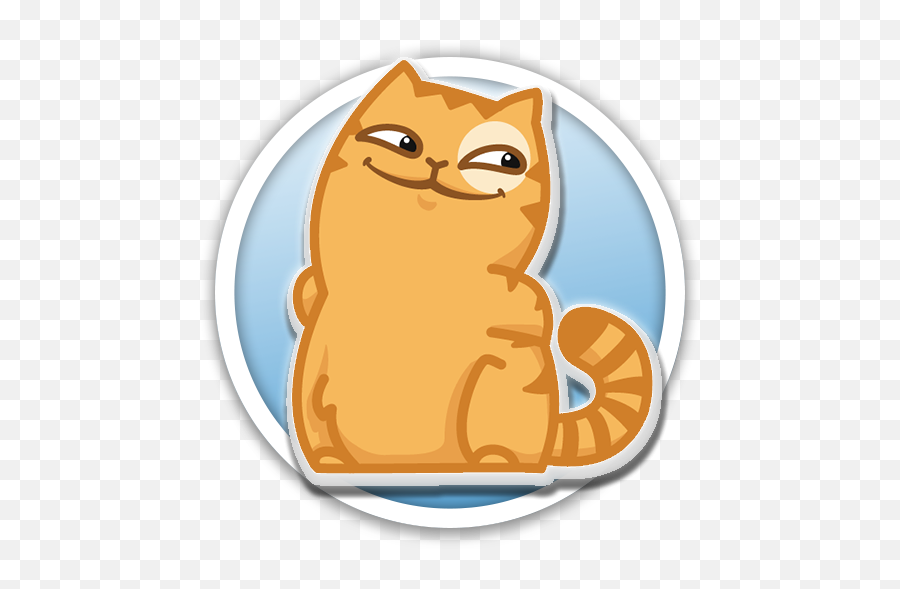 Cat Persik Stickers Emoji,Smutty Emoticons