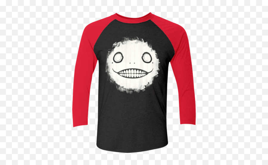 Machine Head Menu0027s Triblend 34 Sleeve - Long Sleeve Emoji,Lost Small Smiley Emoticon