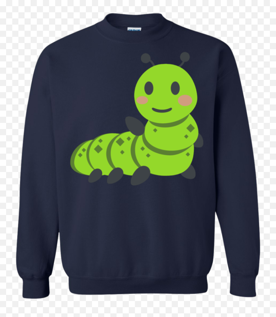 Waving Caterpillar Emoji Sweatshirt U2013 That Merch Store - Snoopy Louis Vuitton Sweatshirt,Insect Emoji
