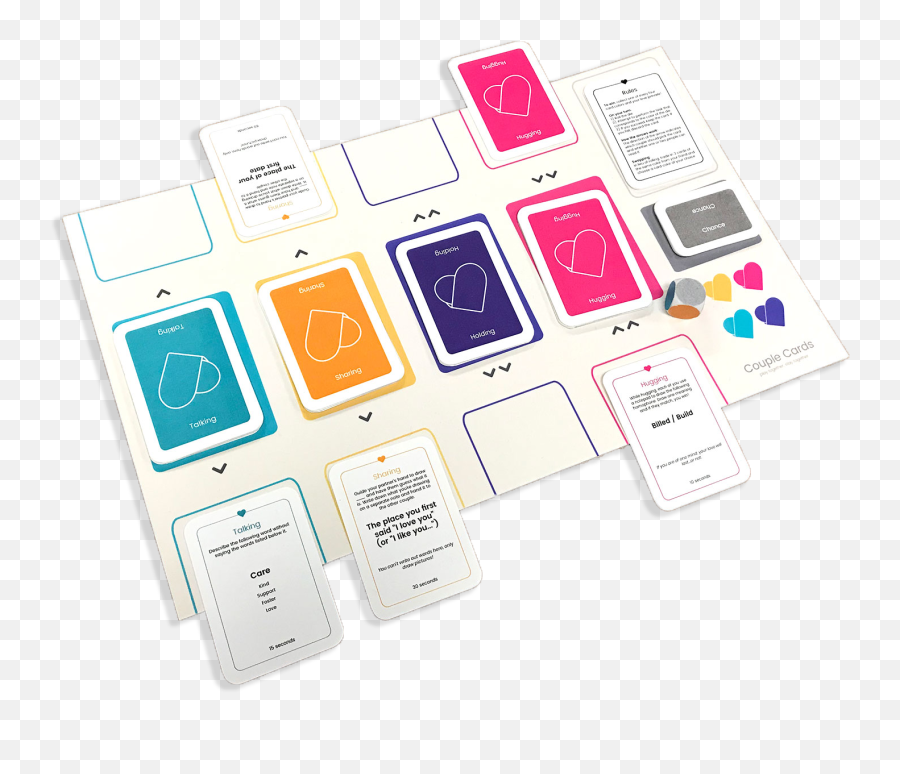 Couple Cards - Language Emoji,Couple Talking Emotions