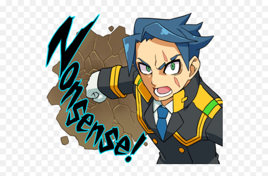 Nonsense Azure Striker Gunvolt Know Your Meme - Jota Gunvolt Emoji,Unison League Chat Emoticons