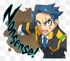 Nonsense Azure Striker Gunvolt Know Your Meme - Jota Gunvolt Emoji,Unison League Chat Emoticons