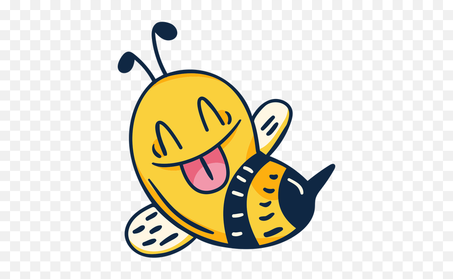 Honey Bee Png Designs For T Shirt Merch - Happy Emoji,Bee Swarm Bee Emojis