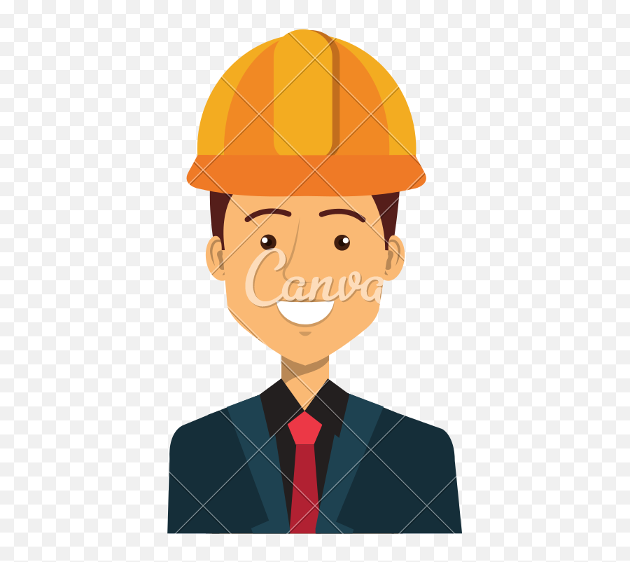 800 X 800 1 - Construction Worker Characters Clipart Full Worker Emoji,Construction Emoji
