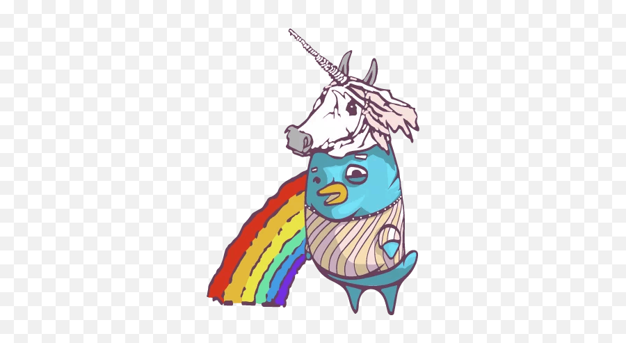 Rainbow Telegram Stickers Sticker Search - Unicorn Emoji,Barfing Rainbow Emoticon