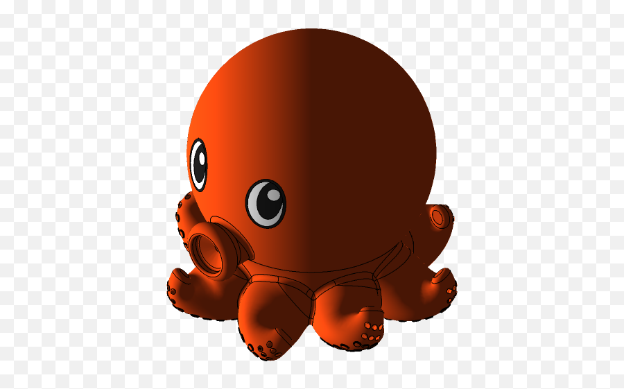 Octopus - Dot Emoji,Octopus Emoticon -emoji