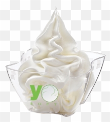 Ice Cream Frozen Yogurt Dame Blanche - Soft Serve Emoji,Whipped Emoji