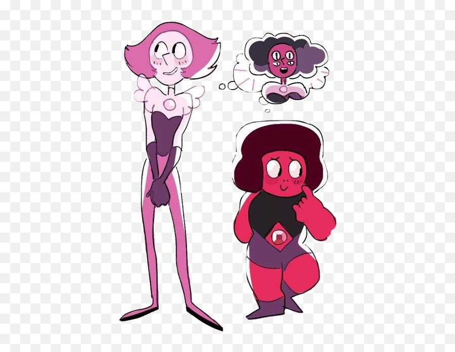 Stevenuniverse Pearl Ruby 271756394000211 By Xmichaelatlasx Emoji,Ruby Emoji