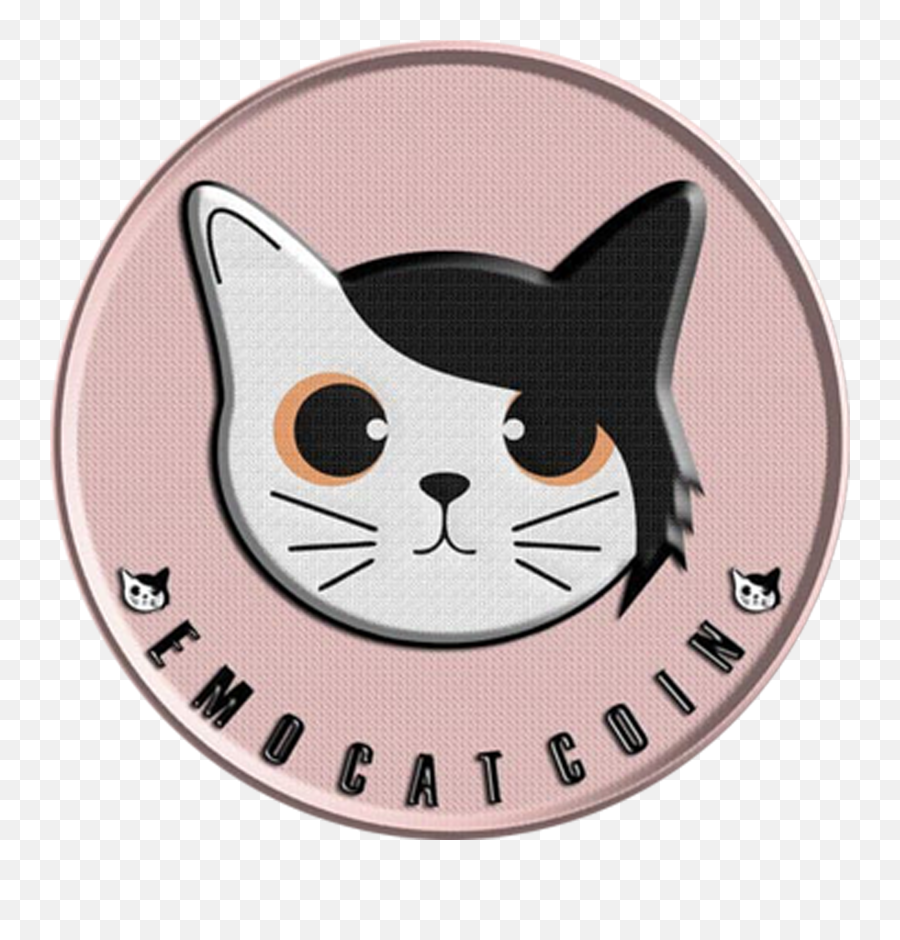 Emo Cat Coin Emoji,Neko Emoticon