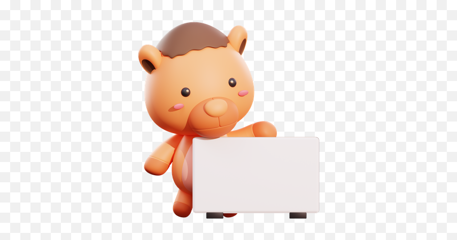 Premium Camel Holding Placard 3d Illustration Download In Emoji,Camel Emoji Copy
