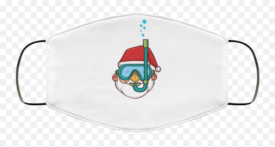 All I Want For Christmas Is Scuba Xmas Scuba Diver Face Mask - Mask Emoji,Christmas Emoji Dress