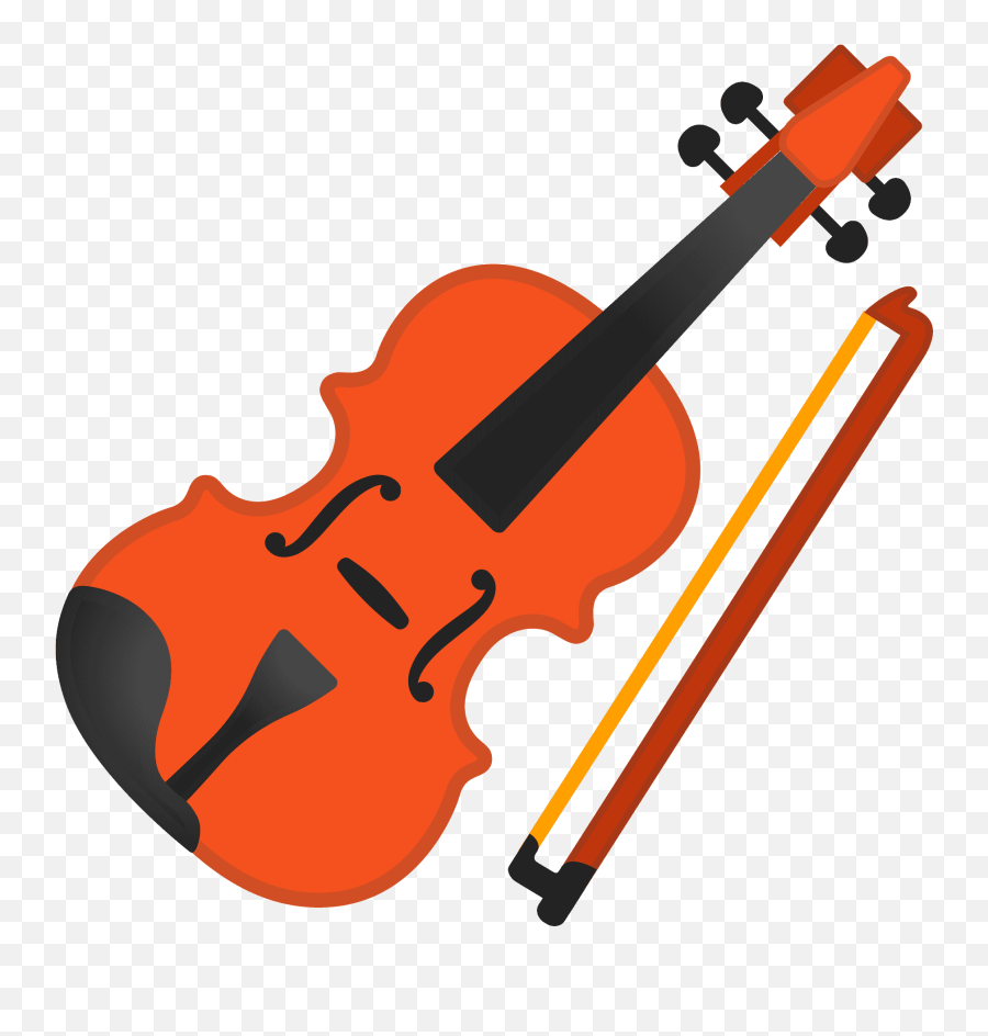 Violin Emoji Clipart Free Download Transparent Png Creazilla - Violin Emoji Png,Music Emoji Png