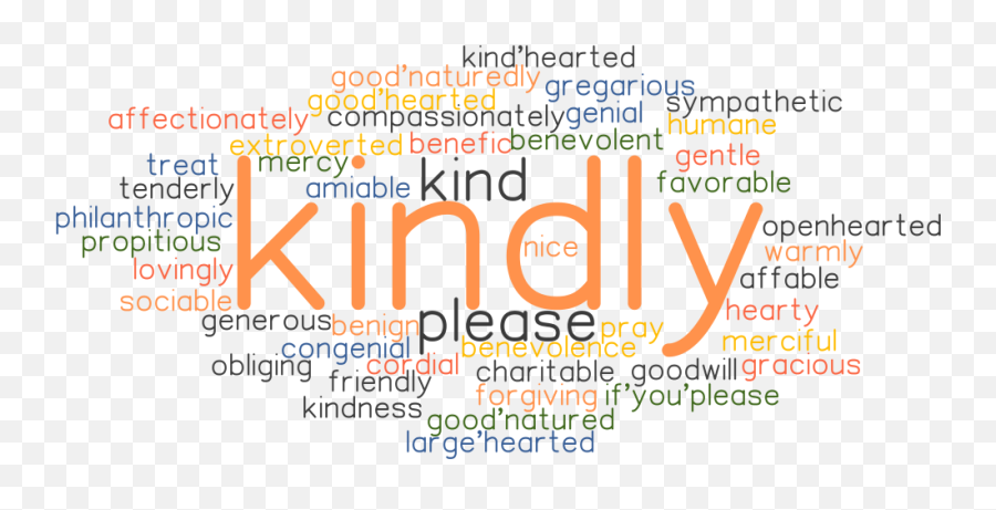 Kindly Synonyms And Related Words What Is Another Word For - Vertical Emoji,Sympathetic Emotion