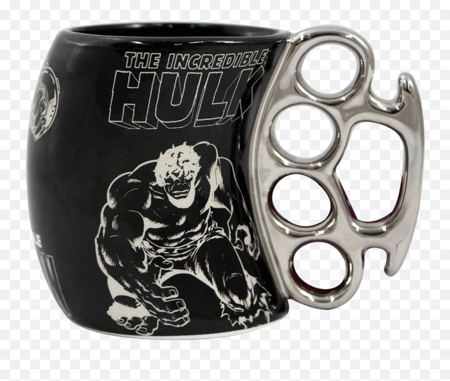 Caneca Soco Inglês Marvel Comics - Zonacriativa Caneca Soco Inglês Marvel Comics 350ml Emoji,Brass Knuckles Emoji