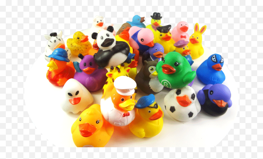 Mini Duck Bath Toys Kids - Soft Emoji,Rubber Duck Emoji