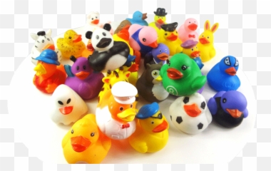 Mini Duck Bath Toys Kids - Soft Emoji,Rubber Duck Emoji
